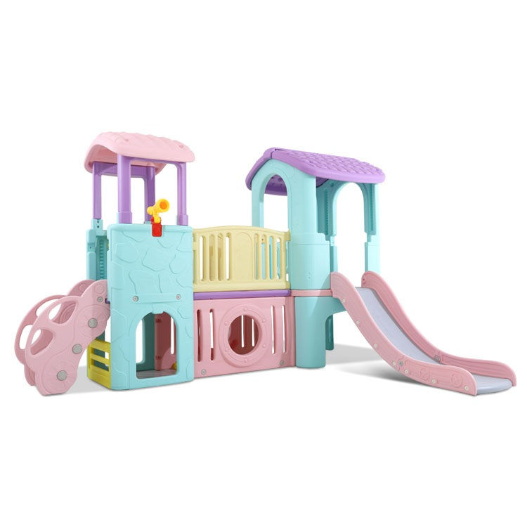 थंबनेल: Tobogán de juegos de interior colorido para niños pequeños.