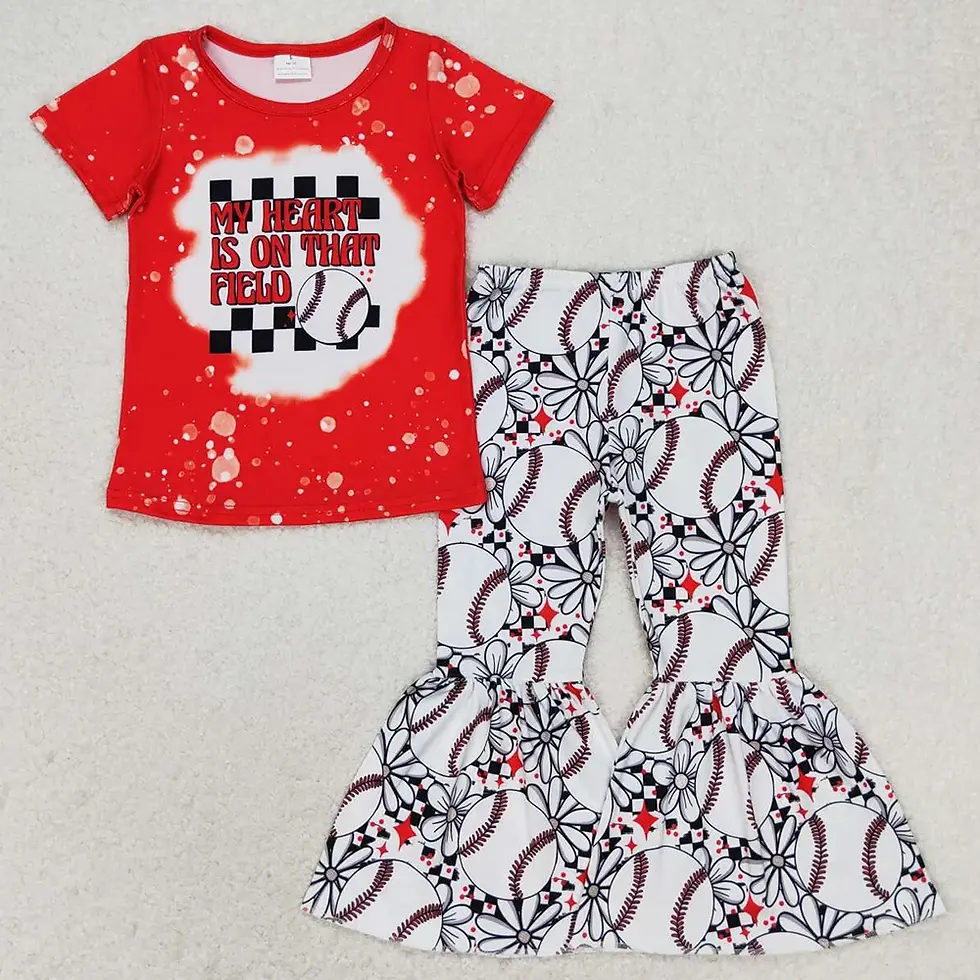 الصورة المصغرة: NoEnName_Null Conjunto para bebé niña  Béisbol Softbol .3 meses-14 años.