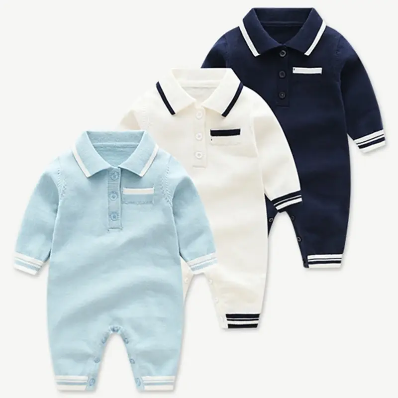 Μικρογραφία: YSUBEST  monos unisex otoño, cálidos de punto, 0-  24 meses-bebés.