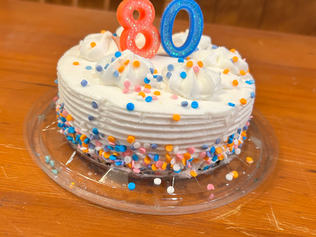 A birthday cake for a customer needing electrical work in Paris, TX