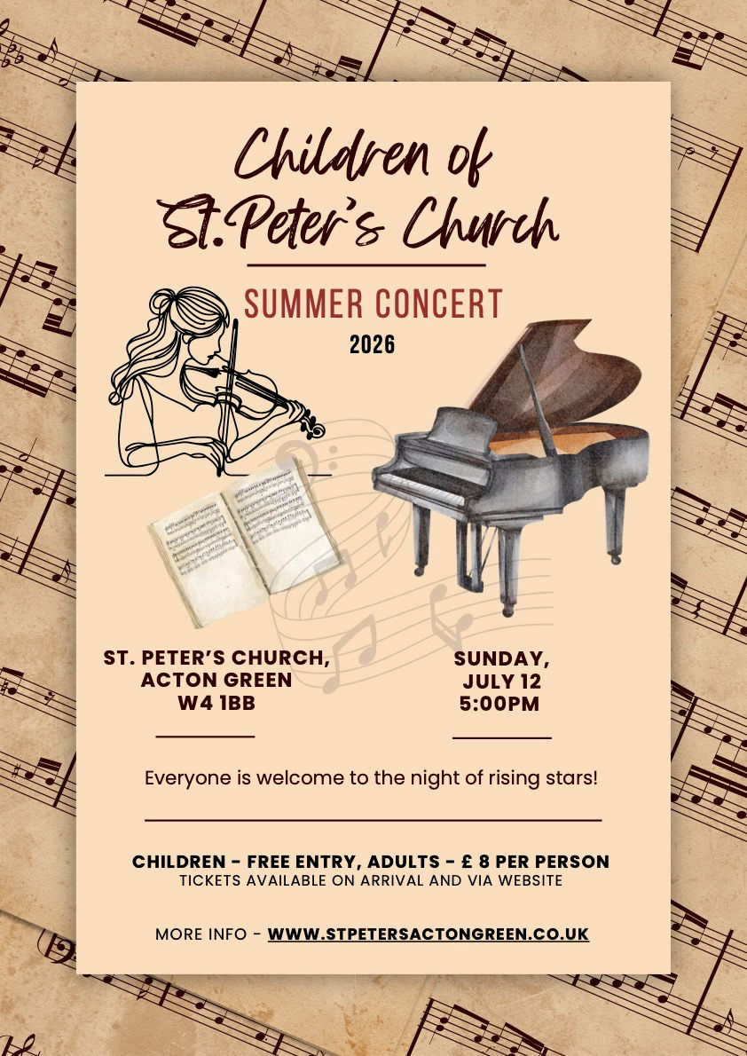 Children of St Peter's- Summer Concert 2026