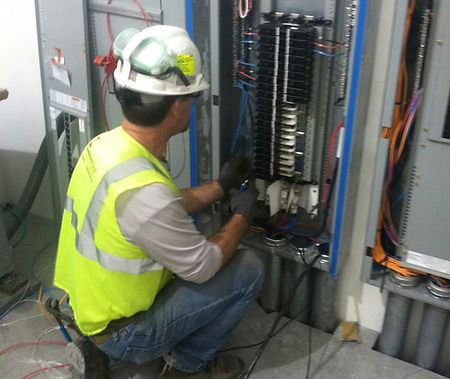 Charles Working on Electrical Panel