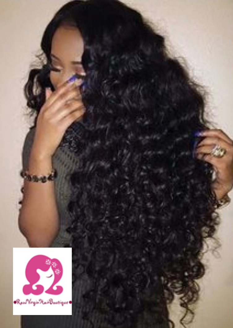 Thumbnail: Raw Cambodian Wavy  Hair Weft
