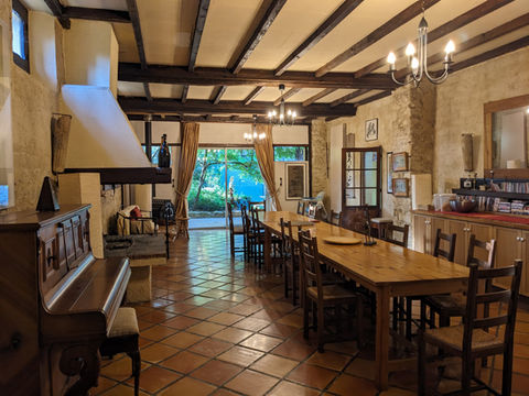 The Rejuvenation Retreat Dining Room.