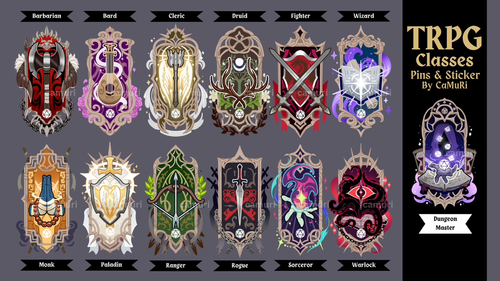 TRPG Classes badge