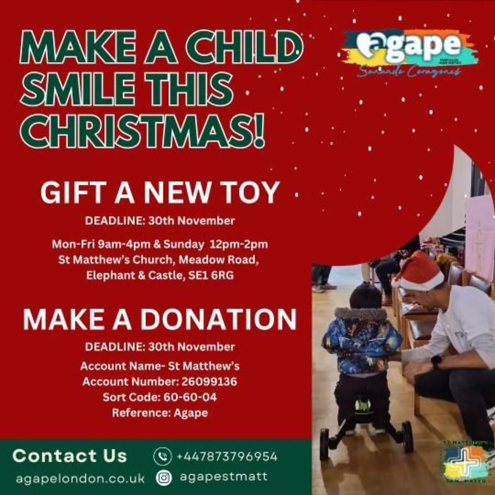 Make a Child Smile This Christmas // Regala Una Sonrisa Esta Navidad
