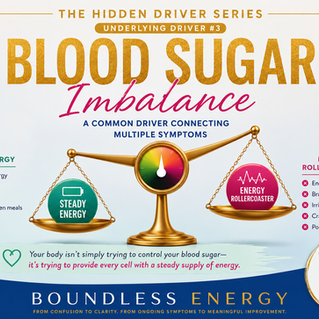 Imbalanced scales depicting blood sugar imbalance