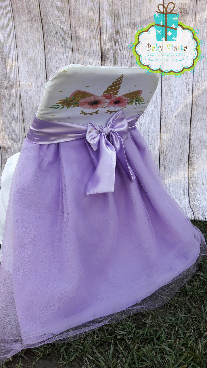 Miniatura: Vestido Lila + Cubre Funda Unicornio (Ojos)