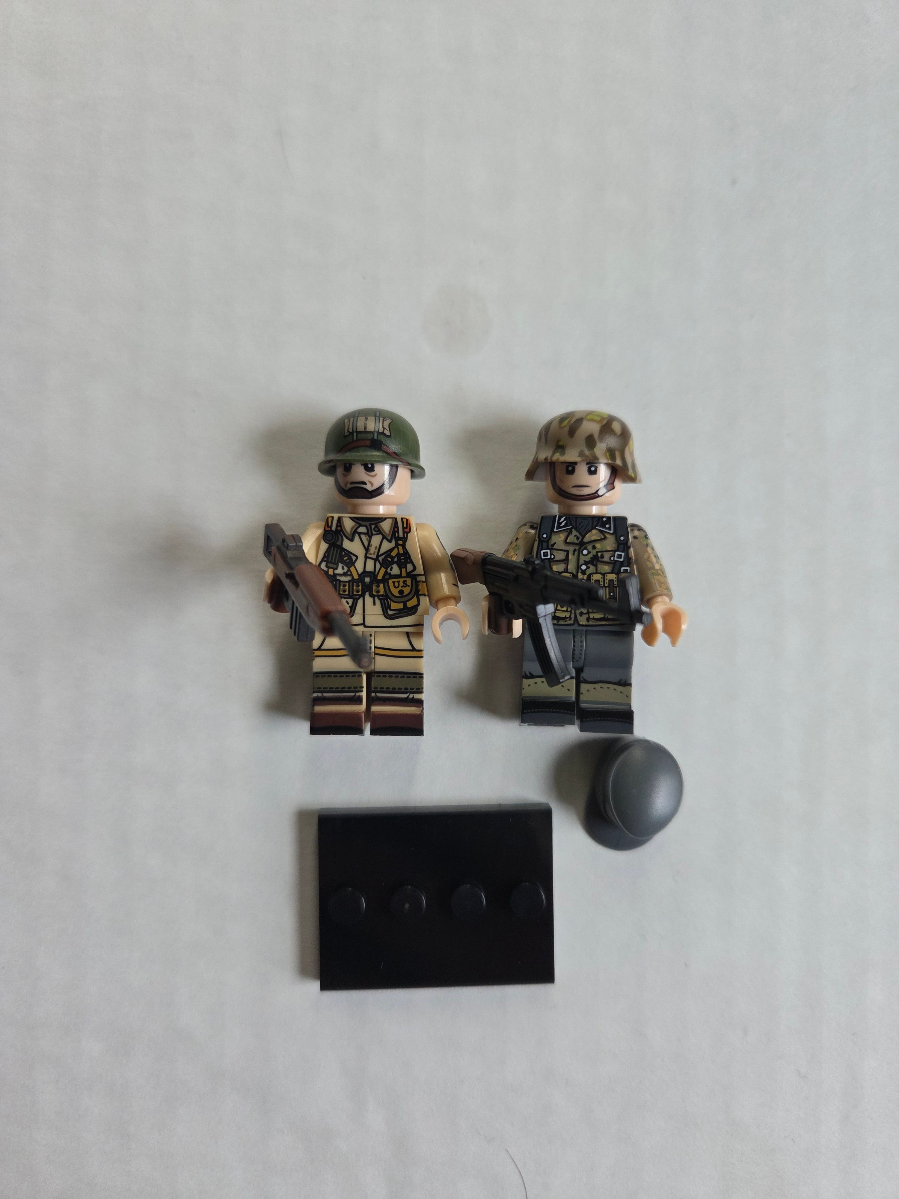 WWII  Lego Style Mini Figures