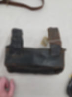 Thumbnail: « Back to Previous Page
RARE AMERICAN REVOLUTIONARY WAR CONVERTED CARTRIDGE BOX