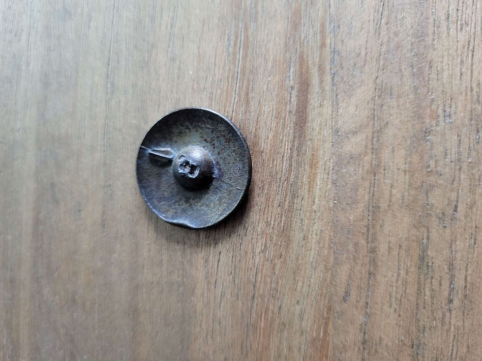 Thumbnail:  Revolutionary War British 53rd Regiment of Foot Dug Coat Button