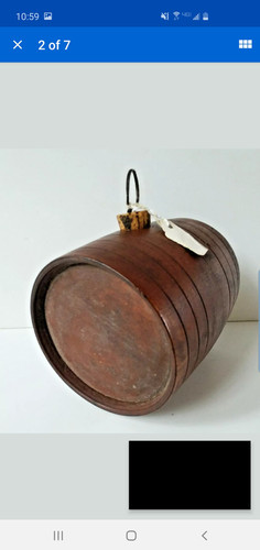 Revolutionary Rundlet Revolutionary War era Rundlet ex. Oswald Collection | ironandpaper