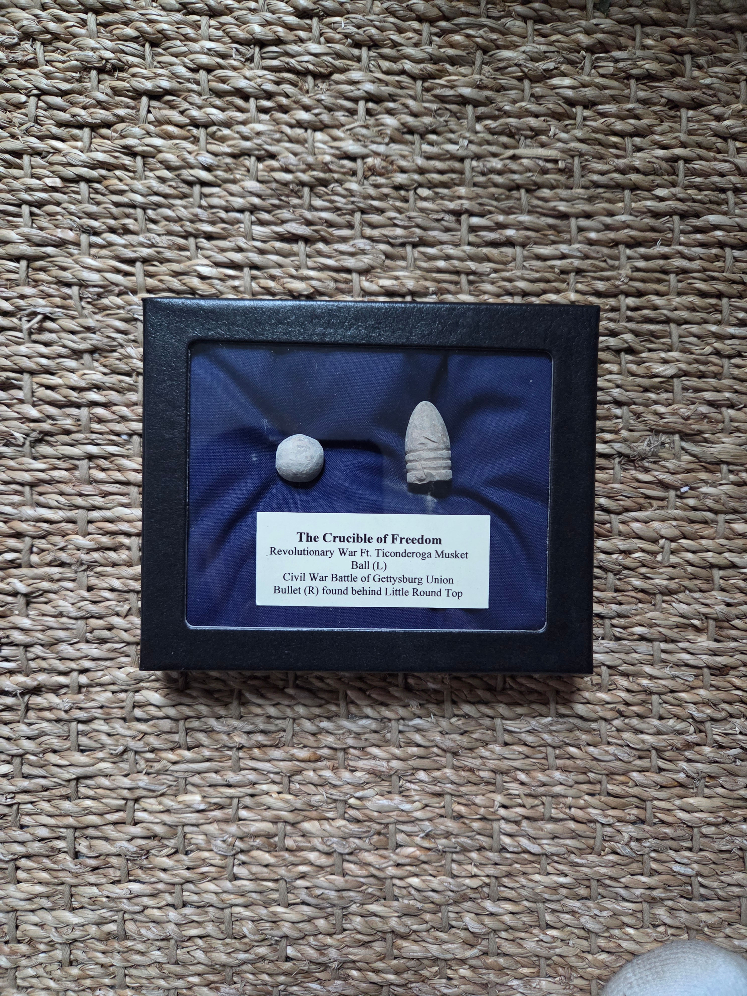 The Crucible of Freedom  Rev War and Civil War Bullet Set