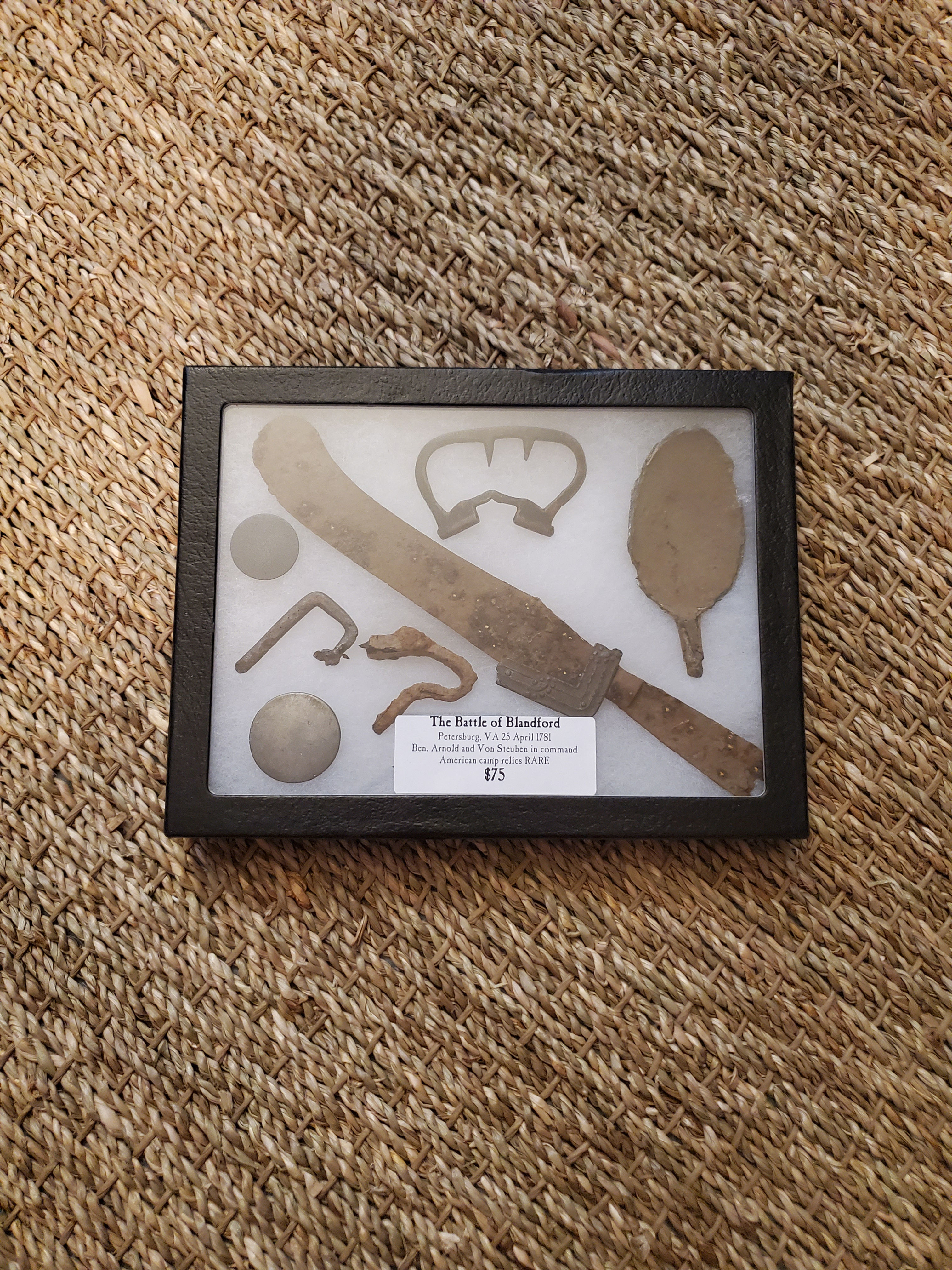 Revolutionary War Battle of Blandford VA. Relic Set Very Rare
