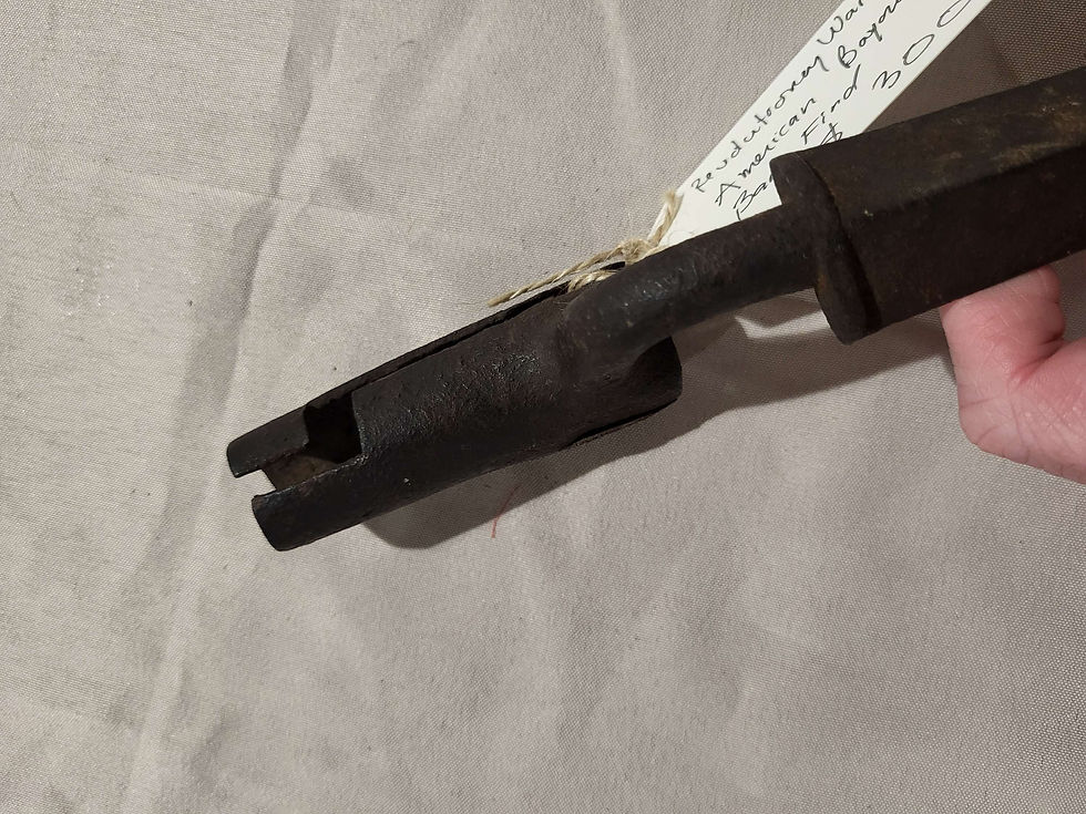 Thumbnail: Revolutionary War era American Made Brown Bess Bayonet Copy