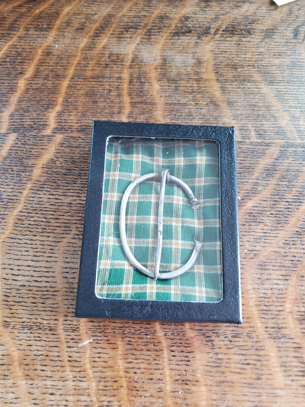 Thumbnail: Revolutionary War Battle of Moore's Creek Scottish Tartan Buckle