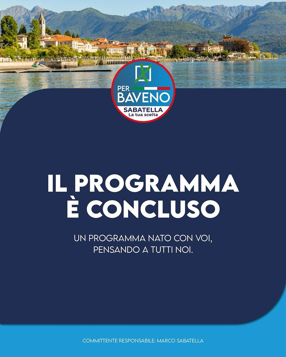 Il Programma è Concluso