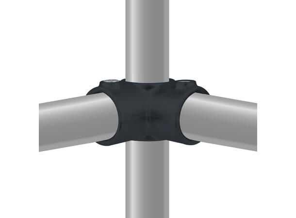 KUPO KPC-116B rør clamp hjørne 3 veis