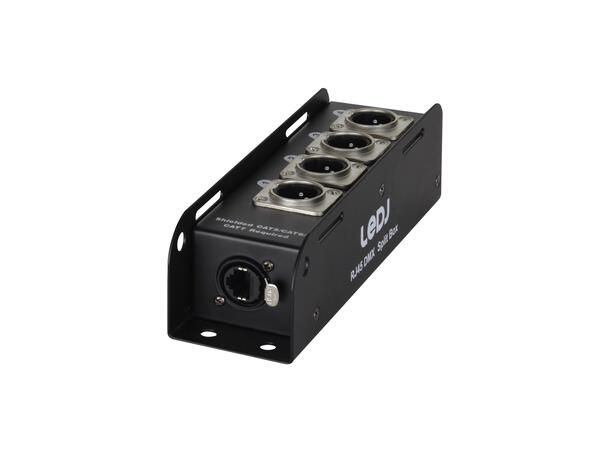 LEDJ Stageboks Ethercon/4 x XLR han 3p