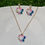 Thumbnail: Hello Kitty Necklace and earrings set 1
