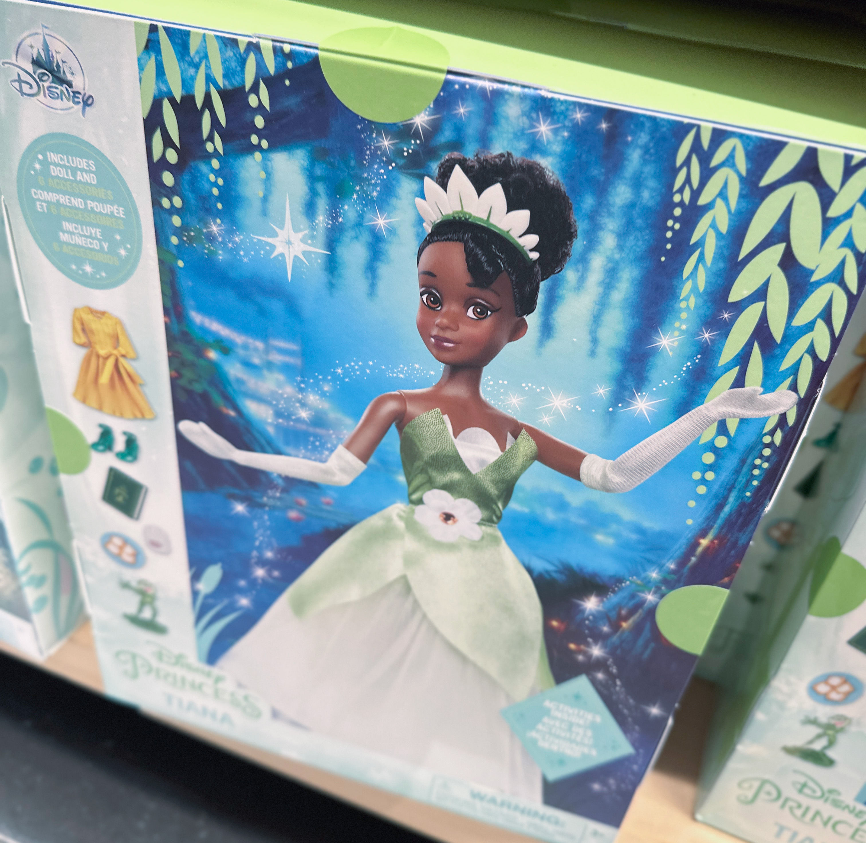 Muñeca de Historia Disney – Tiana (La Princesa y el Sapo)