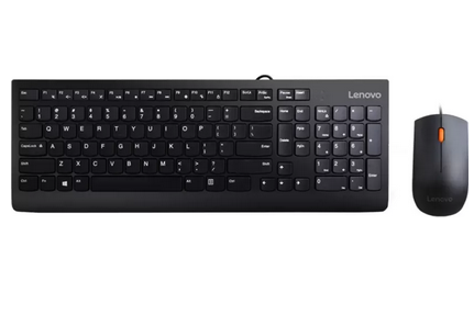 Lenovo Desktop Set 300 סט מקלדת ועכבר עברית