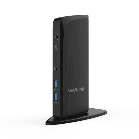 תחנת עגינה 3 מסכים HDMI/DVI/LAN Wavlink TYPE-C