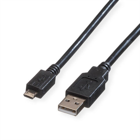 כבל USB2.0 A - Micro USB B 1.8M