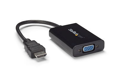 ממיר HDMI TO VGA+AUDIO
