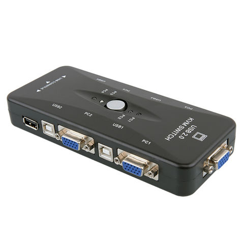 מתג KVM VGA USB 4:1