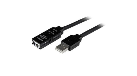 כבל אקטיבי USB2.0 Male - USB2.0 Female 10m