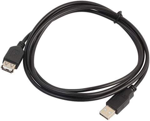 כבל USB2.0 Male - USB2.0 Female 1.8M