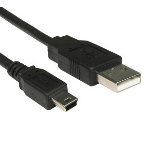 כבל USB2.0 A - Mini USB B 1.8M
