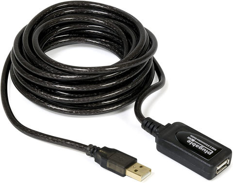 כבל אקטיבי USB2.0 Male - USB2.0 Female 5m