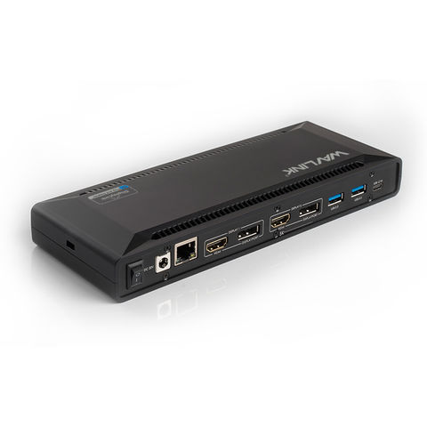 תחנת עגינה Wavlink TYPE-C 5K/Dual 4K 2xHDMI 2xDP