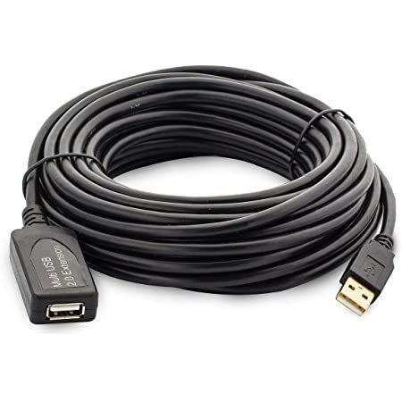 כבל אקטיבי USB2.0 Male - USB2.0 Female 10m
