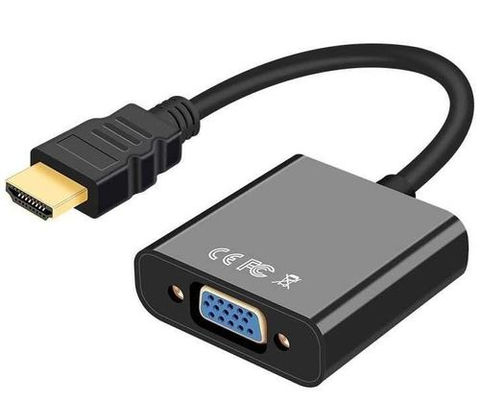 ממיר HDMI TO VGA+AUDIO