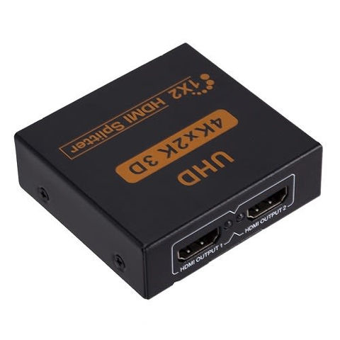 מפצל HDMI 4K 2 Ports