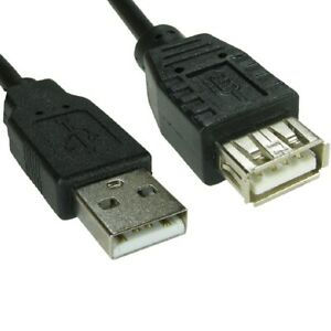 כבל USB2.0 Male - USB2.0 Female 3M
