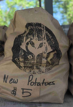 New potatoes for sale at Plum Hollow Farms July 2026