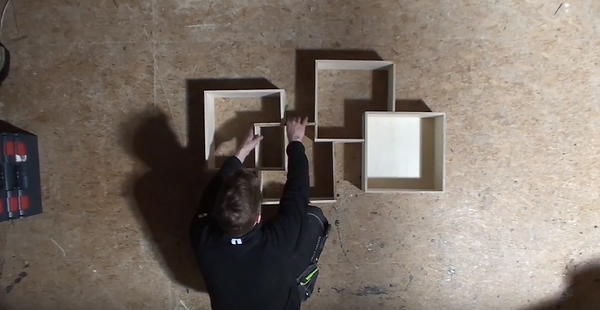 diy modulhylle, snekker niklas