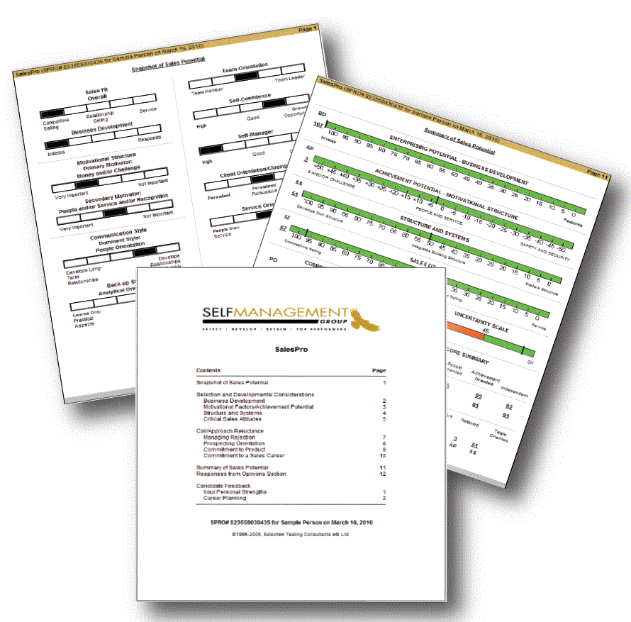 sales selection analytics