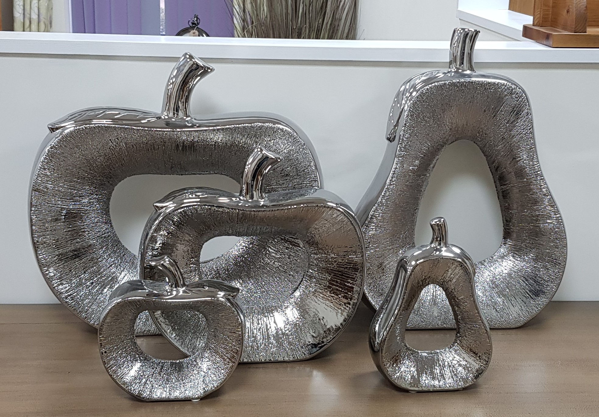 Apples & Pears - Titanium Silver