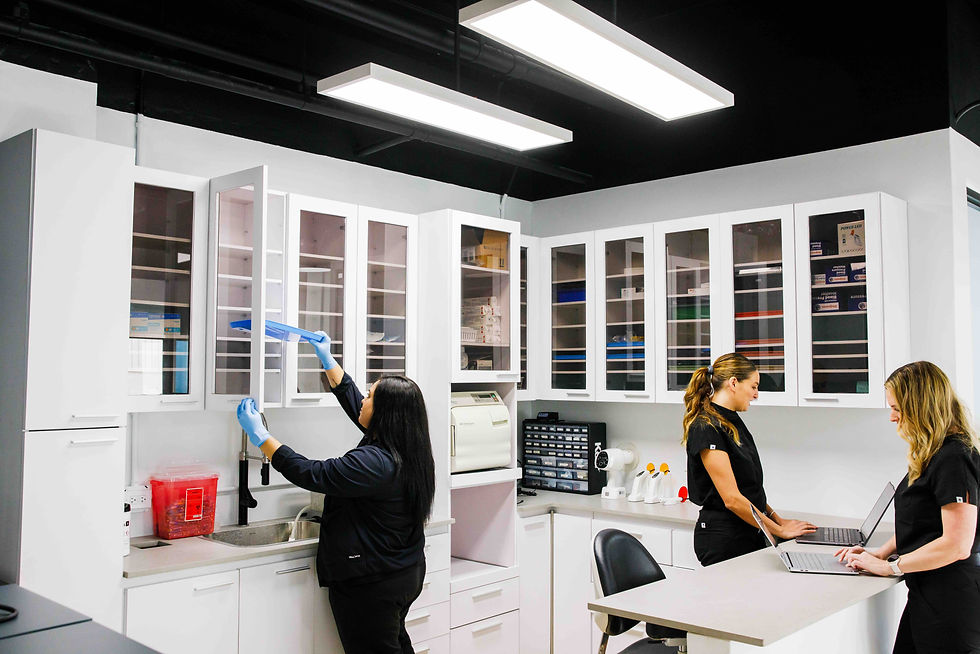 Zona de esterilización en Dorado Dental Wellness