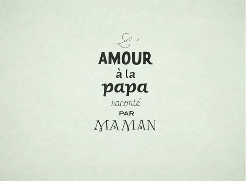 L'AMOUR A LA PAPA