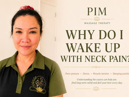 WHY DO I WAKE UP WITH NECK PAIN?