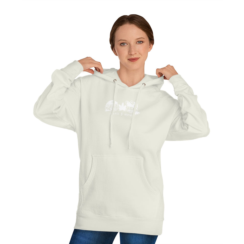 Thumbnail: Green Mitten Bros Unisex Hooded Sweatshirt