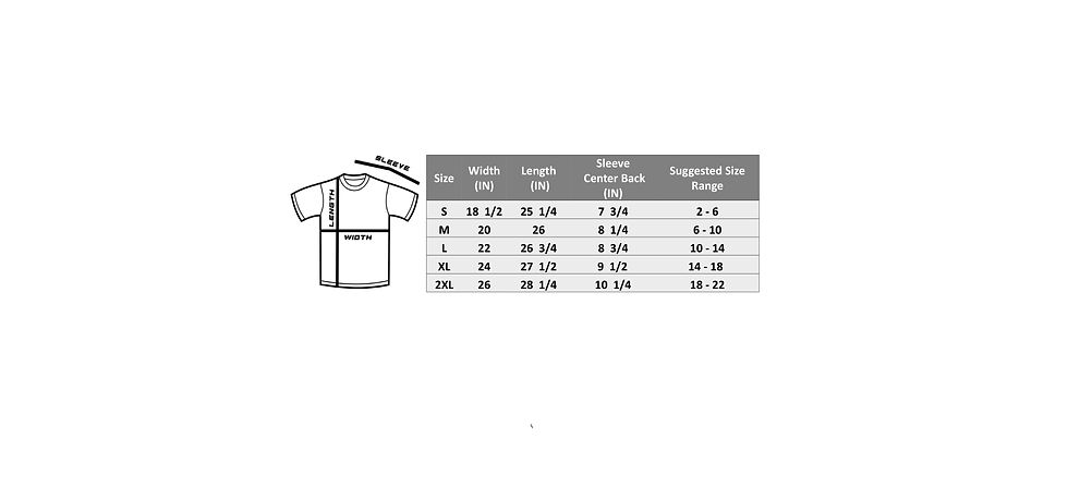 Thumbnail: Women's Tee Size Chart