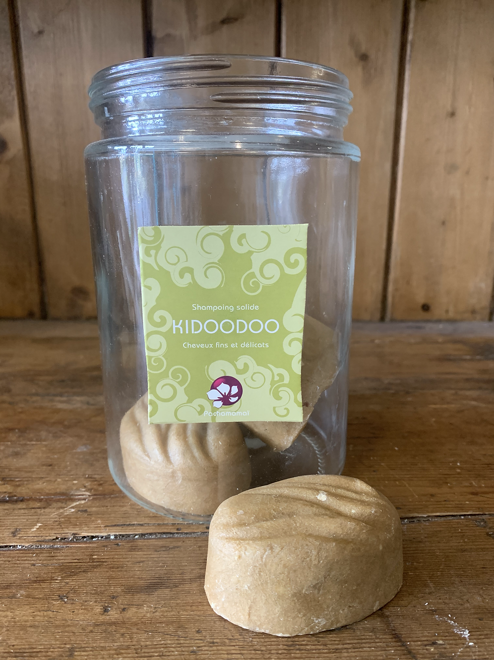 Kidoodoo shampoing solide enfant