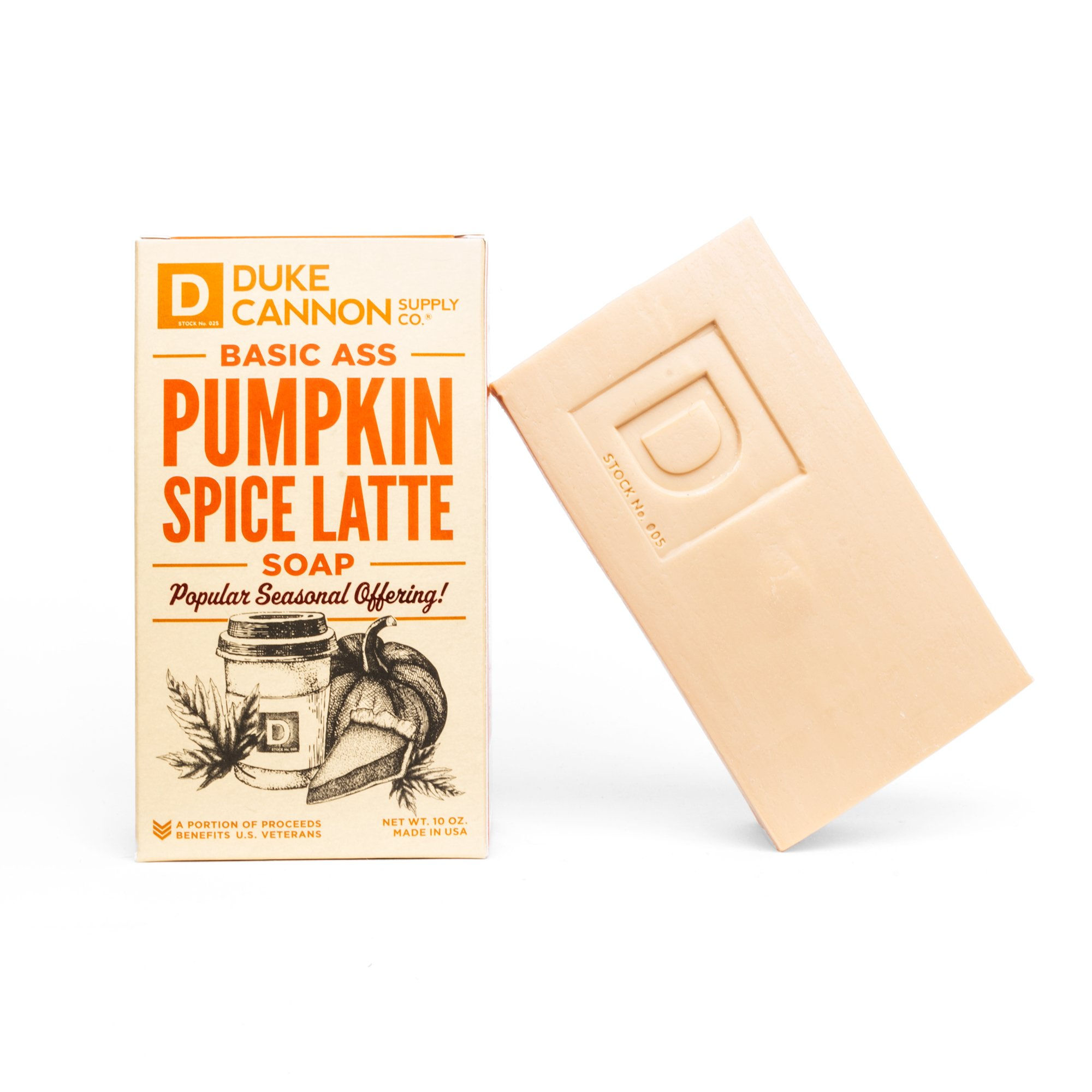 Duke Cannon Big Ass Pumpkin Spice Latte Bar